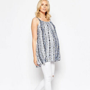 ASOS Isabella Oliver Silvi Maternity Tank Top Blouse Size Women's 8